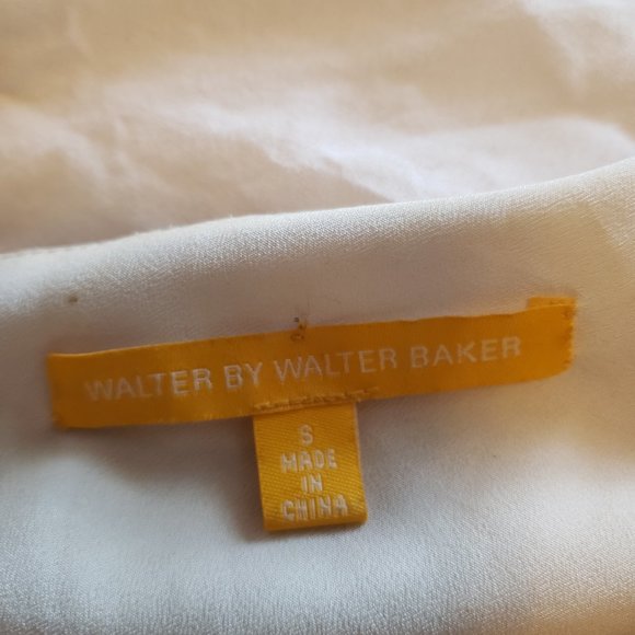 Walter Baker One Shoulder Print Dress - SZ SM - Picture 10 of 10